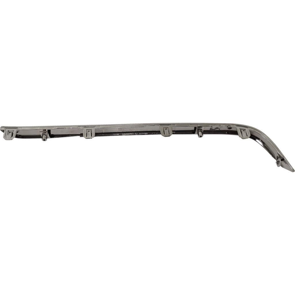2017-2020 Honda Ridgeline Bumper Moulding Rear Passenger Side Smoked Chrome , HO1147105. Perfect fit and finish.