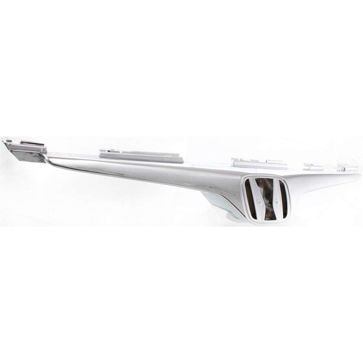 2003-2005 Honda Accord Coupe Grille Chrome , HO1200161. Angle view for visual reference.