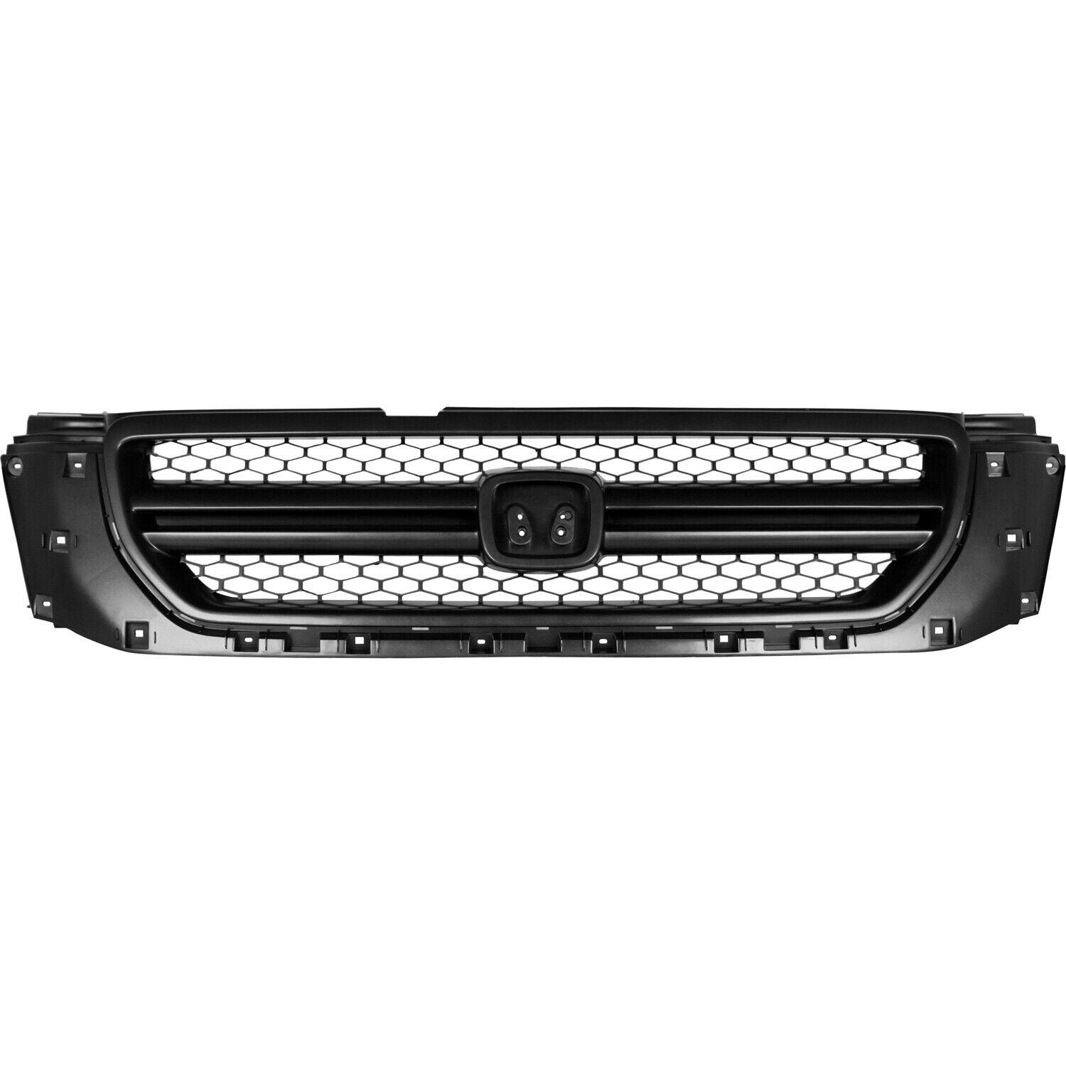 2003-2005 Honda Pilot Grille Silver/Gray Ex Model , HO1200171. High-strength and long-lasting.