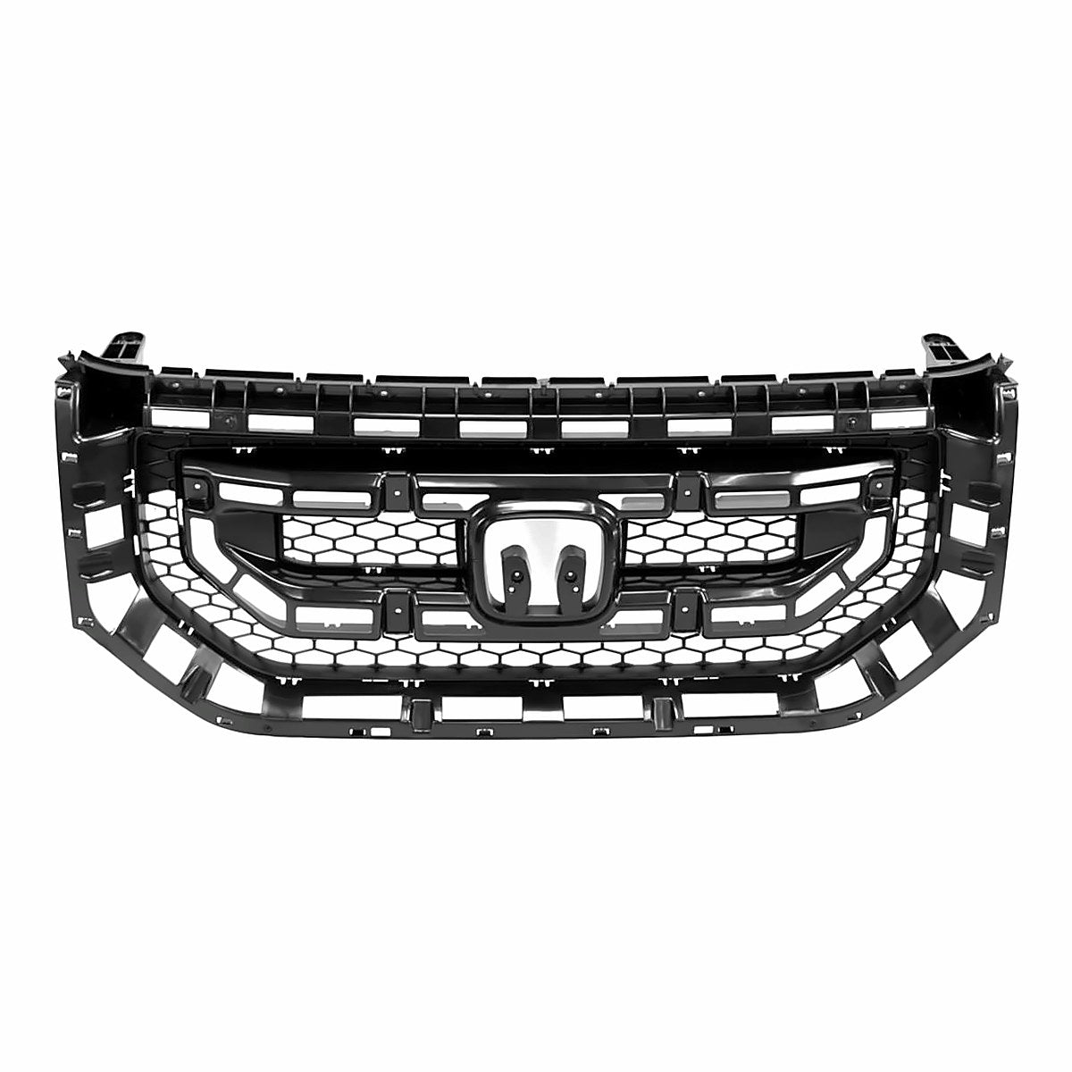2009-2011 Honda Pilot Grille Black, ho1200200. Front view.