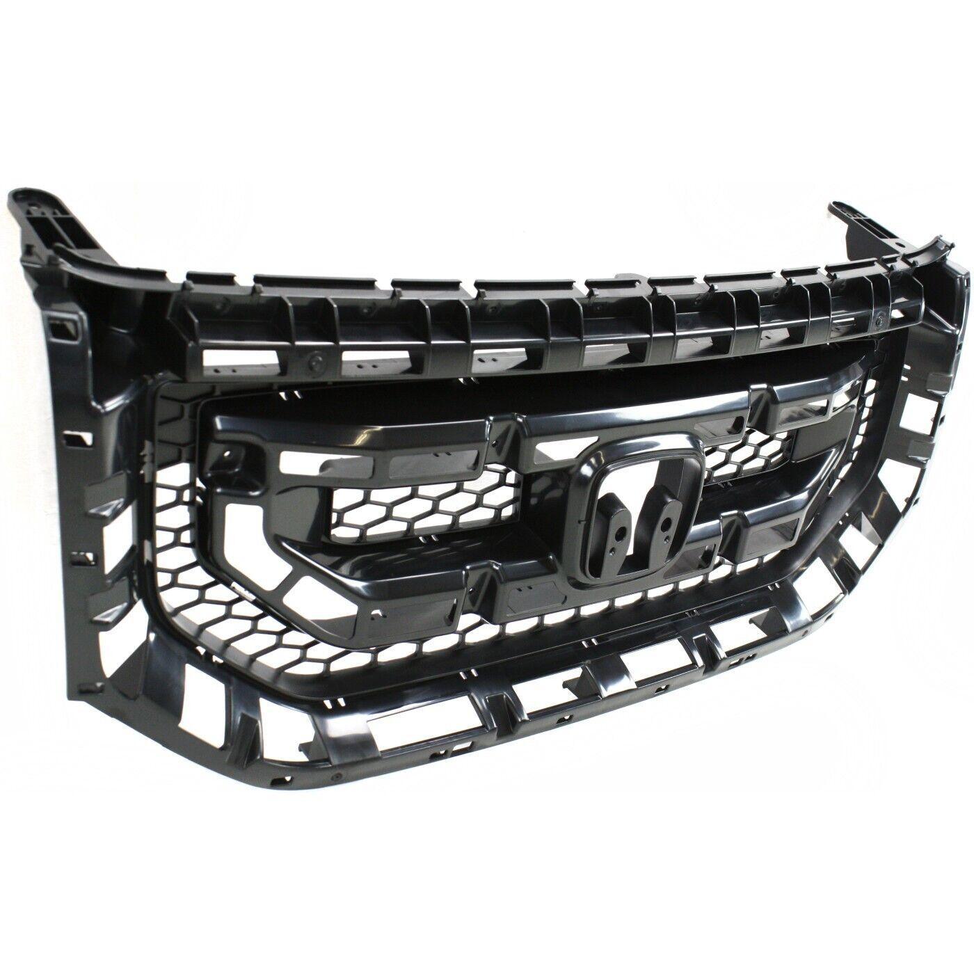 2009-2011 Honda Pilot Grille Black , HO1200200. Direct fit for easy installation.