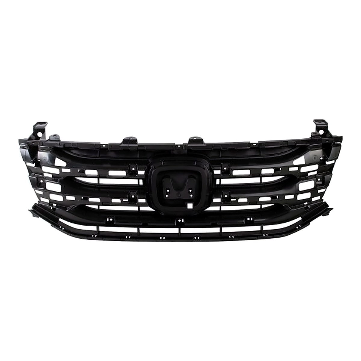 2011-2013 Honda Odyssey Grille Black, ho1200207. Front view.