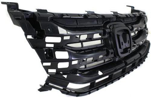 2011-2013 Honda Odyssey Grille Black , HO1200207. Durable and impact-resistant.