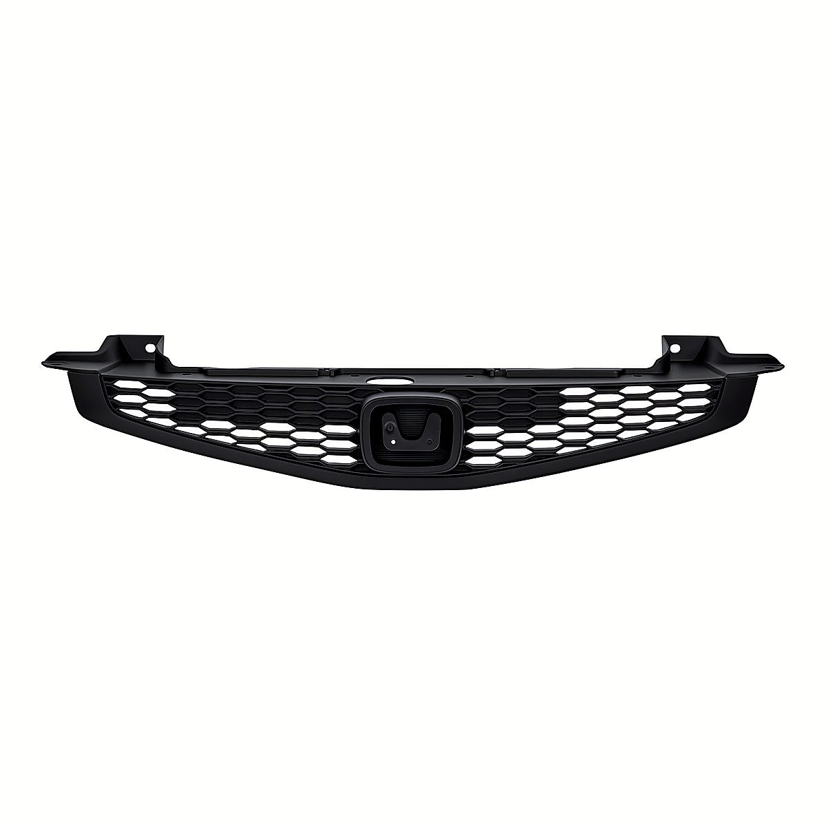 2012-2013 Honda Civic Coupe Grille Black, ho1200209. Front view.