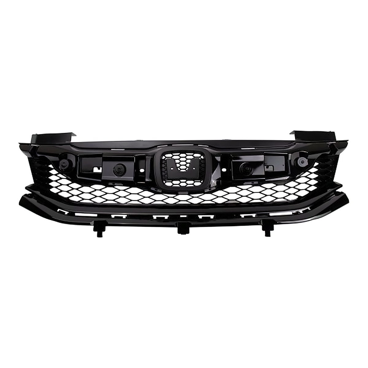 2016-2017 Honda Accord Coupe Grille Black, ho1200230. Front view.