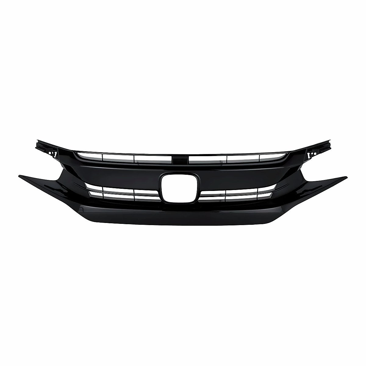 2017-2019 Honda Civic Hatchback Grille Ptd, ho1200235. Front view.