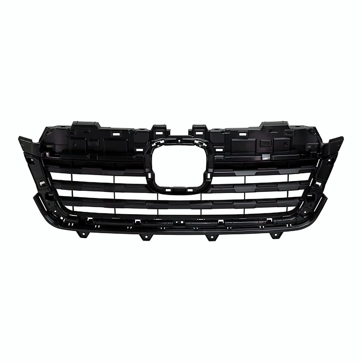 2017-2020 Honda Ridgeline Grille Matte Black, ho1200236. Front view.