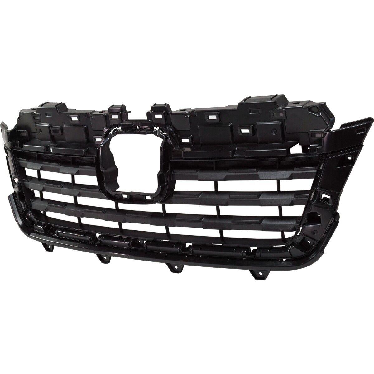 2017-2020 Honda Ridgeline Grille Matte-Black , HO1200236. Exact fit for vehicle restoration.