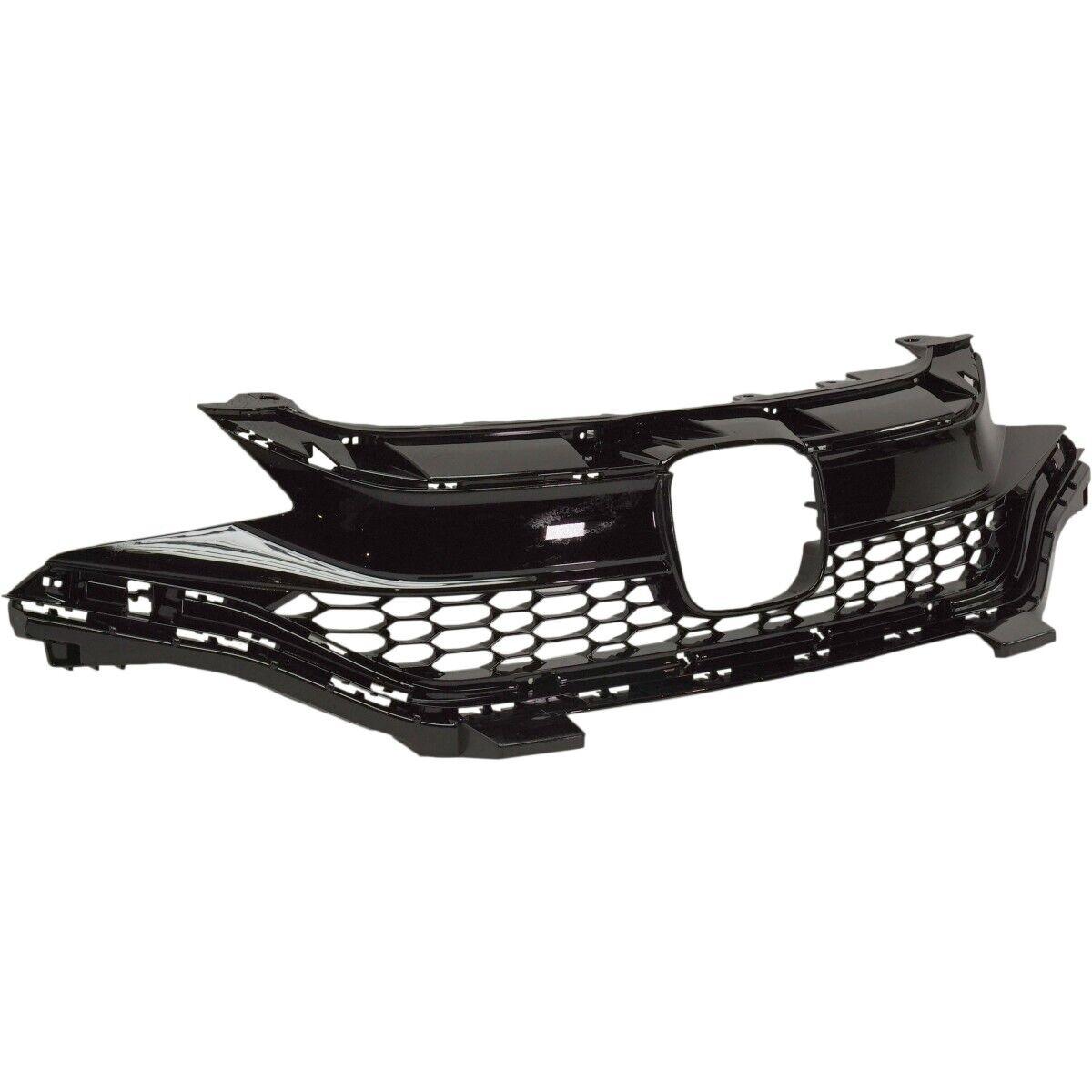 2018-2020 Honda FIT Grille Ptd Black , HO1200237. Angle view for visual reference.