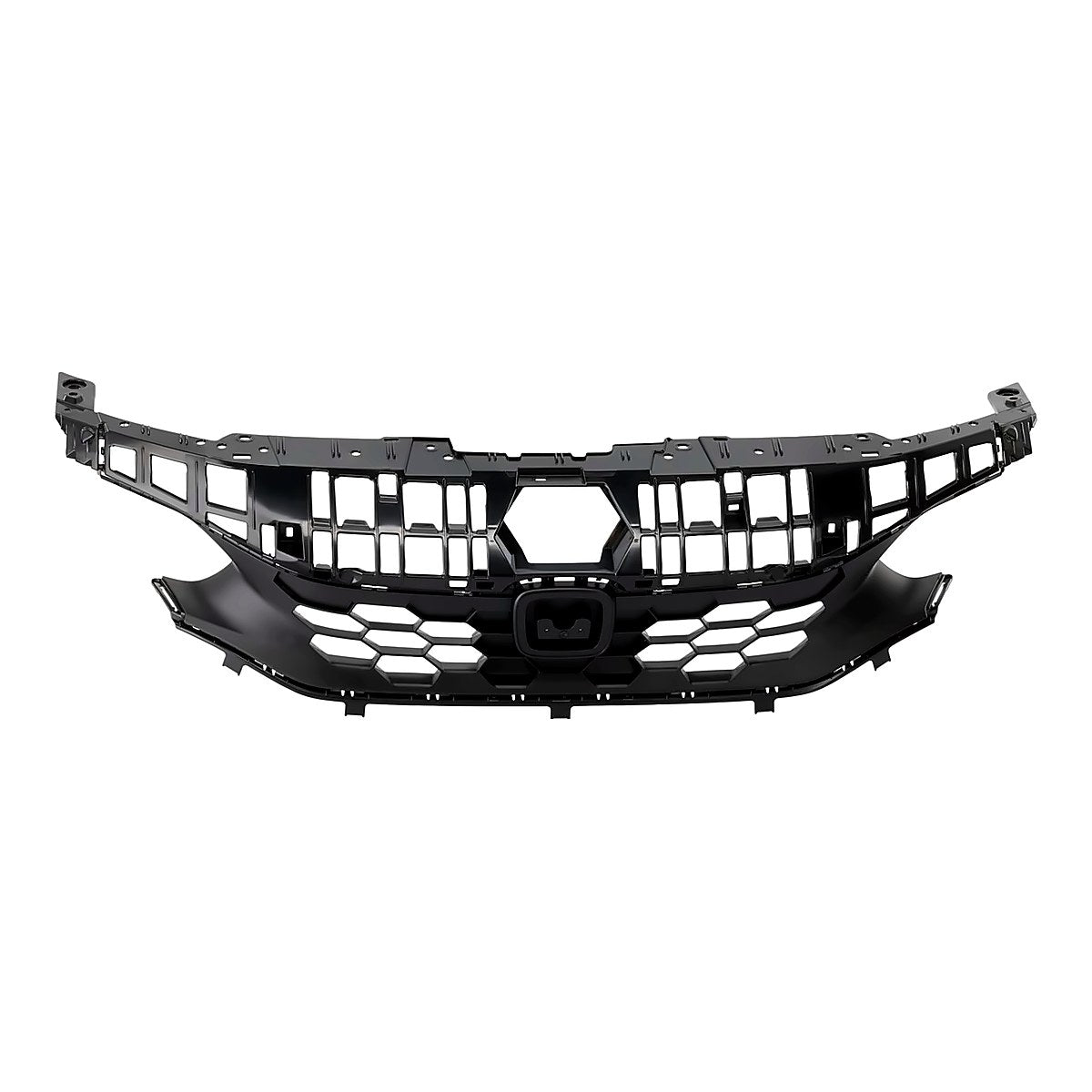 2022-2024 Honda Civic Hatchback Front Upper Grille Fr, ho1200255. Front view.