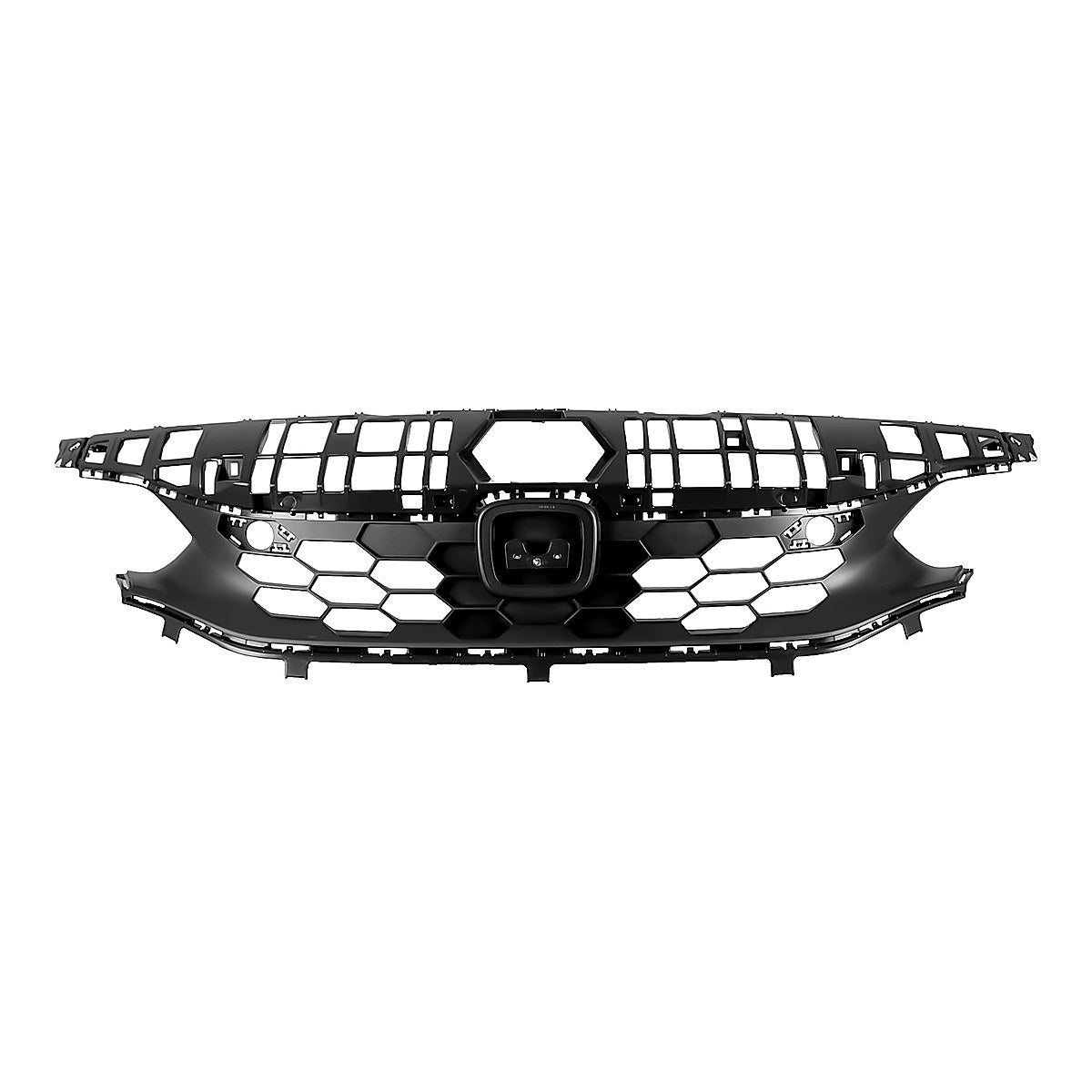 2022-2024 Honda Civic Hatchback Front Upper Grille Fr, ho1200256. Front view.
