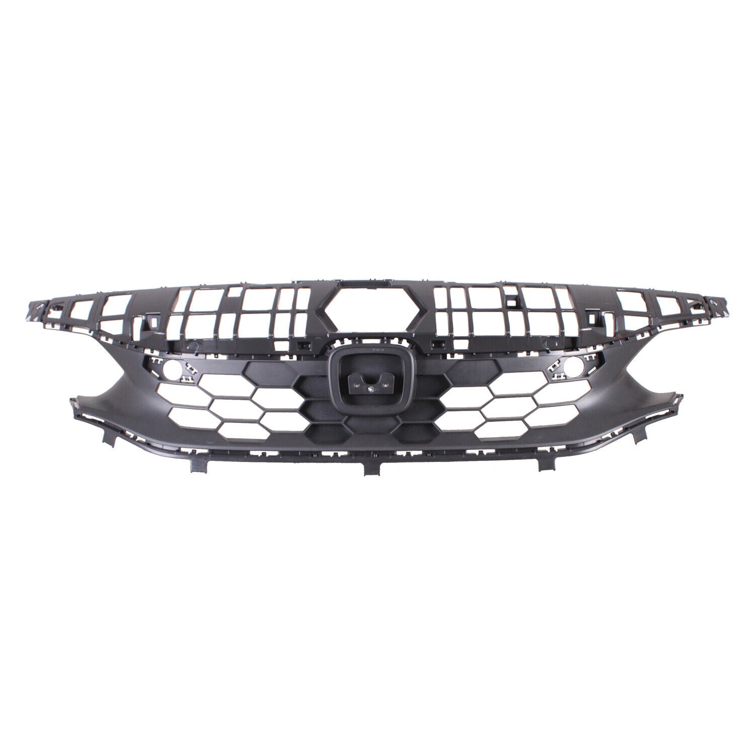 2022-2024 Honda Civic Hatchback Grille Front Black , HO1200256. Angle view for visual reference.