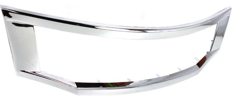 2008-2010 Honda Accord Sedan Grille Moulding Chrome , HO1202104. High-strength and long-lasting.