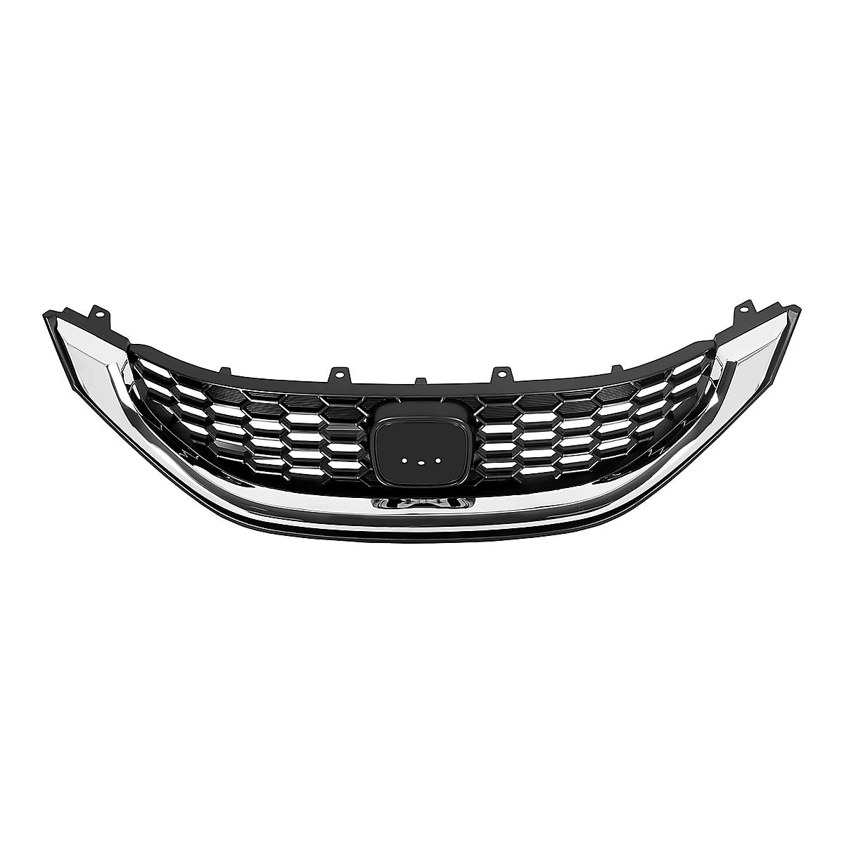 2013-2015 Honda Civic Sedan Grille Moulding, ho1202109. Front view.