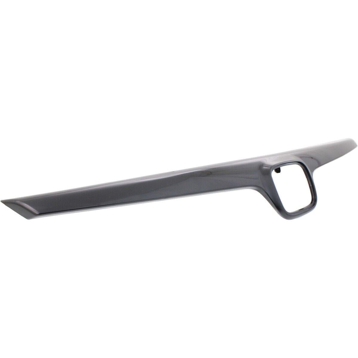2007-2008 Honda Civic Sedan Grille Moulding 2.0L Matte-Black , HO1210125. High-strength and long-lasting.