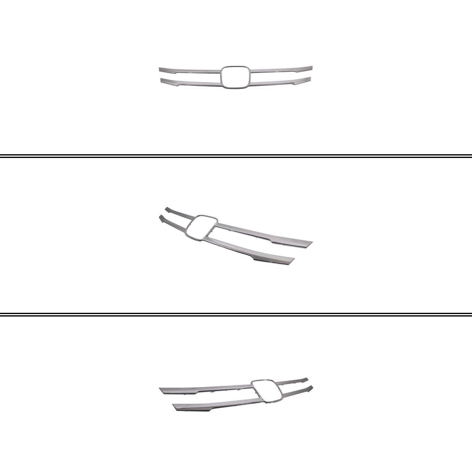 2011-2013 Honda Odyssey Grille Moulding Centre , HO1210138. OEM-style replacement.