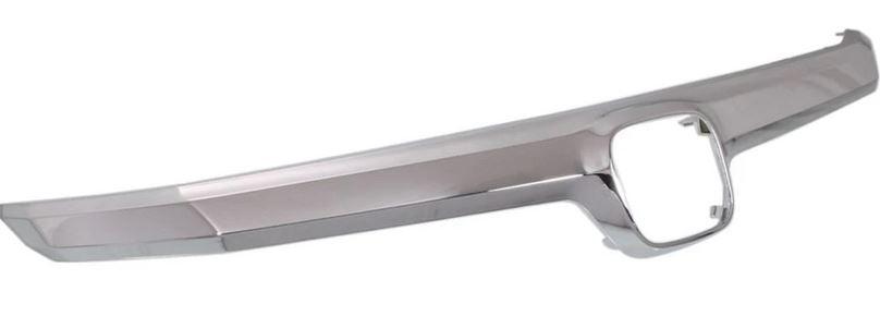 2012 Honda Civic Sedan Grille Moulding Chrome , HO1210139. Durable and impact-resistant.