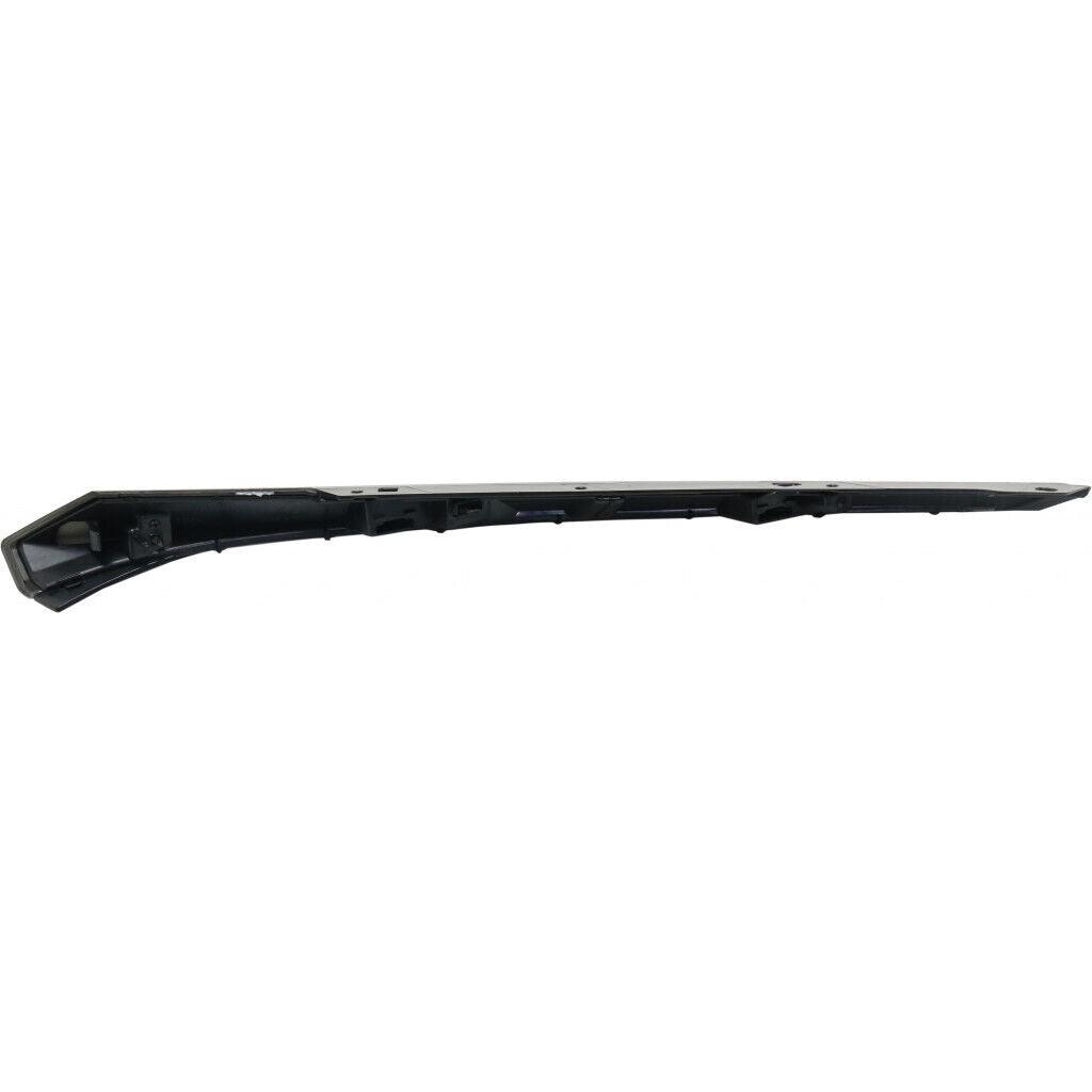 2017-2020 Honda Civic Hatchback Grille Moulding Driver Side Ptd Black Type-R Model , HO1212119. Angle view for visual reference.