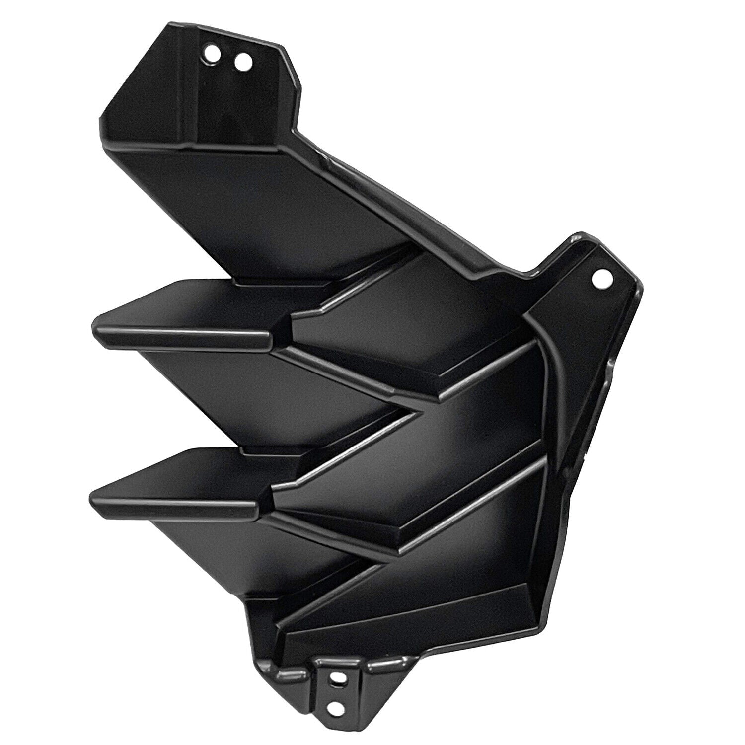 2023-2025 Honda HRV Grille Molding Driver Side Outer Textured Black , HO1212135. Installed view for reference.