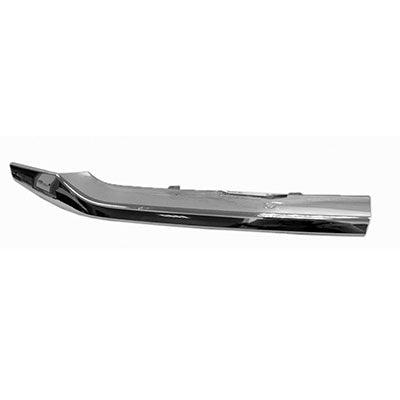 2014-2017 Honda Odyssey Grille Moulding Passenger Side Upper Chrome , HO1213112. OEM-style replacement.