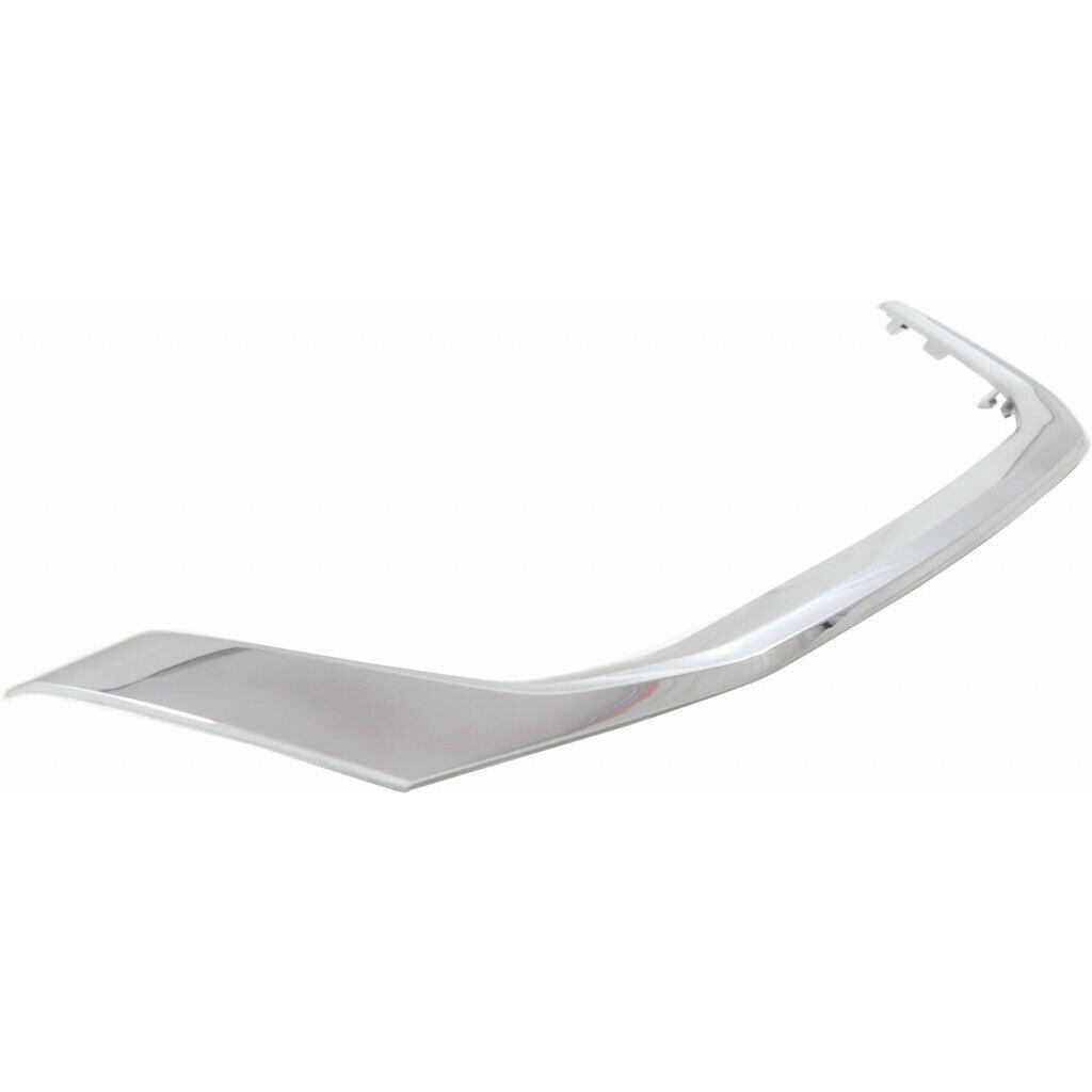 2013 Honda Accord Coupe Grille Lower Moulding Chrome/Black , HO1216113. OEM-style replacement.
