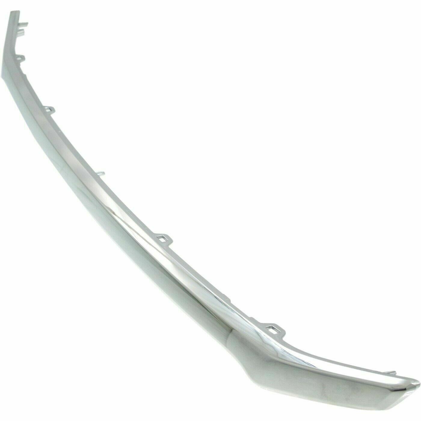2016-2018 Honda Pilot Grille Lower (Grille Bar) Chrome , HO1216115. Angle view for visual reference.