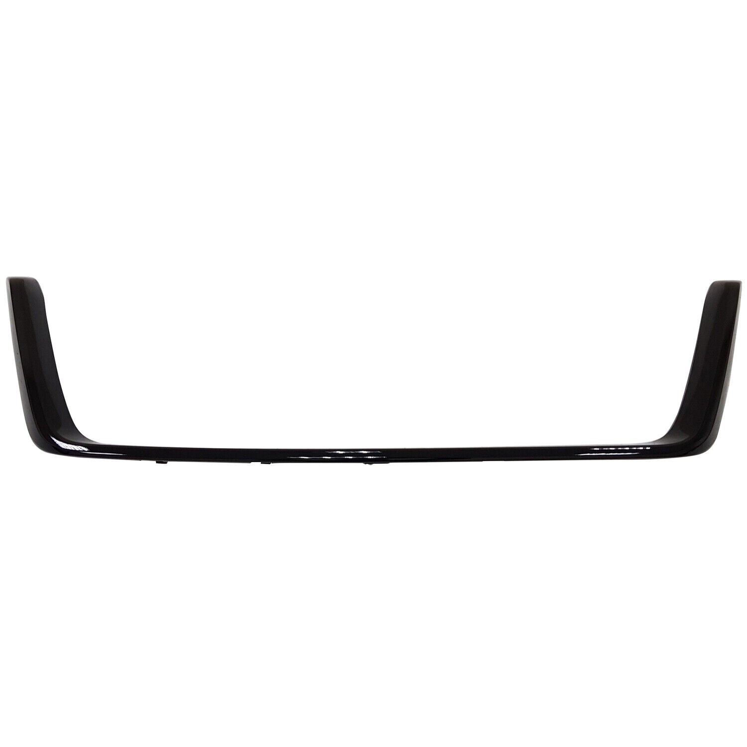 2019-2021 Honda Passport Grille Molding Front Lower Black , HO1216118. Side view of the replacement part.