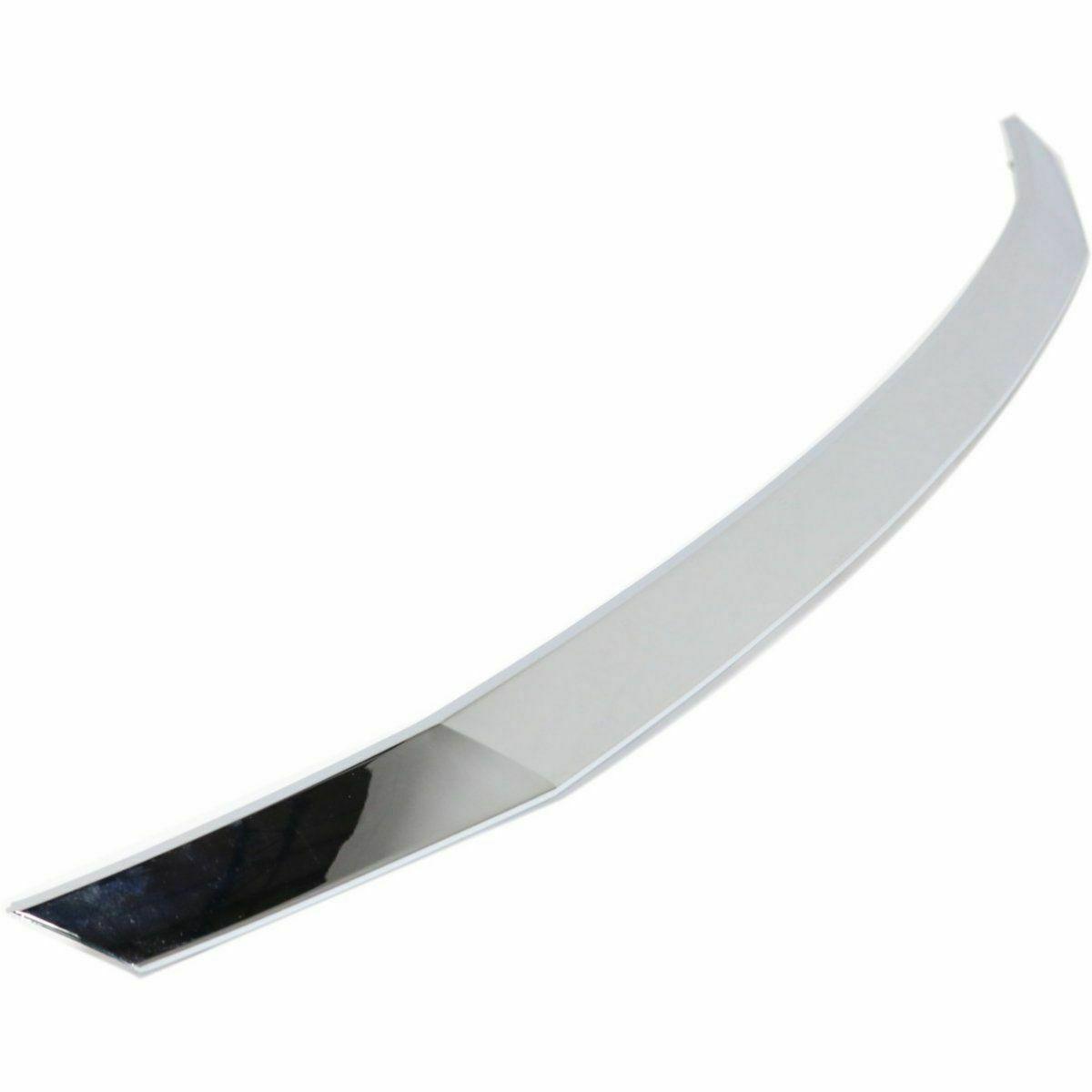 2010-2012 Honda Crosstour Grille Moulding Upper Chrome , HO1217106. Precision fitment for collision repair.