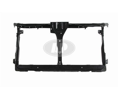 2007-2008 Honda FIT Radiator Support Steel , HO1225165. Installed view for reference.