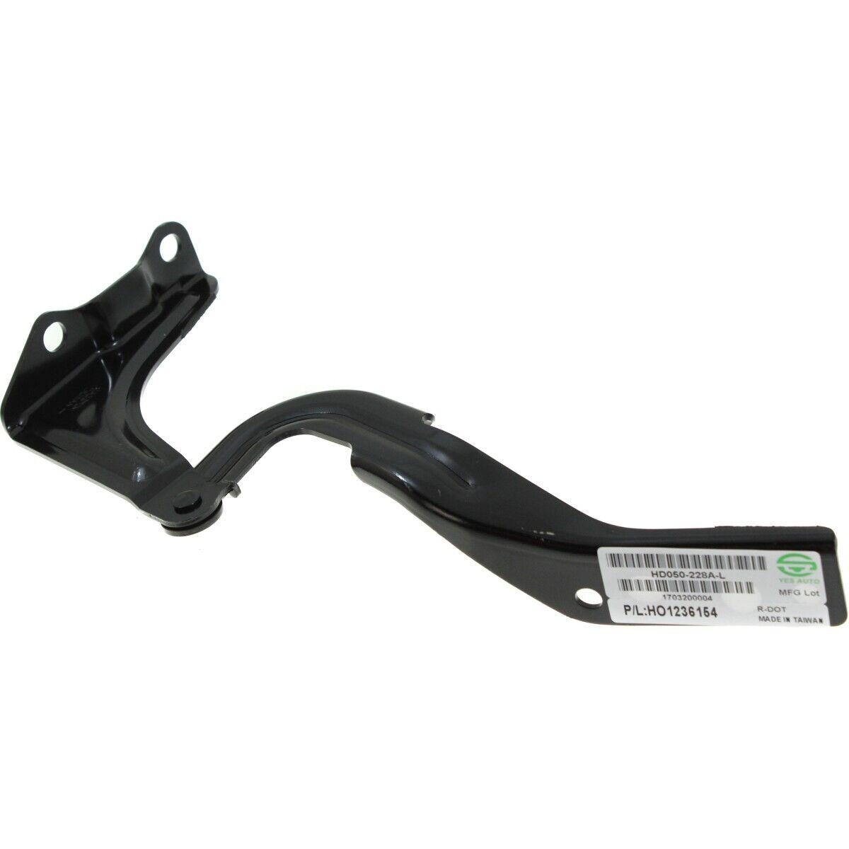 2017-2022 Honda CRV Hood Hinge Driver Side , HO1236154. Installed view for reference.