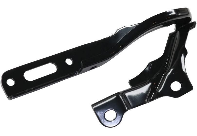 2018-2022 Honda Accord Hybrid Hood Hinge Driver Side Steel , HO1236160. Side view of the replacement part.