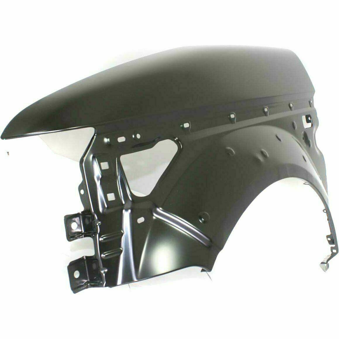 2003-2008 Honda Element Front Driver Side Fender , HO1240161. Side view of the replacement part.