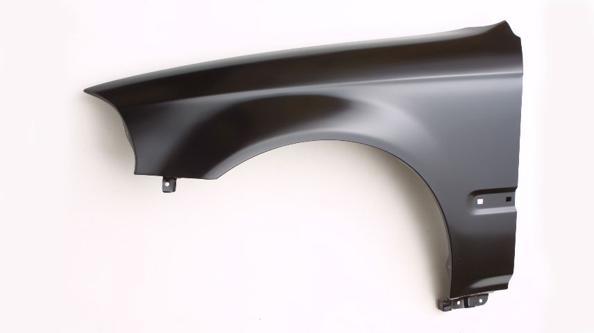 1996-1998 Honda Civic Sedan Front Passenger Side Fender , HO1241143. Side view of the replacement part.