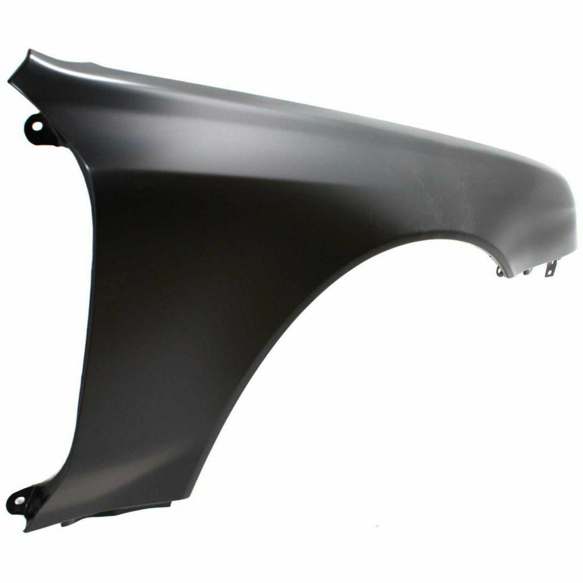 1997-2001 Honda Prelude Front Passenger Side Fender , HO1241149. Installed view for reference.