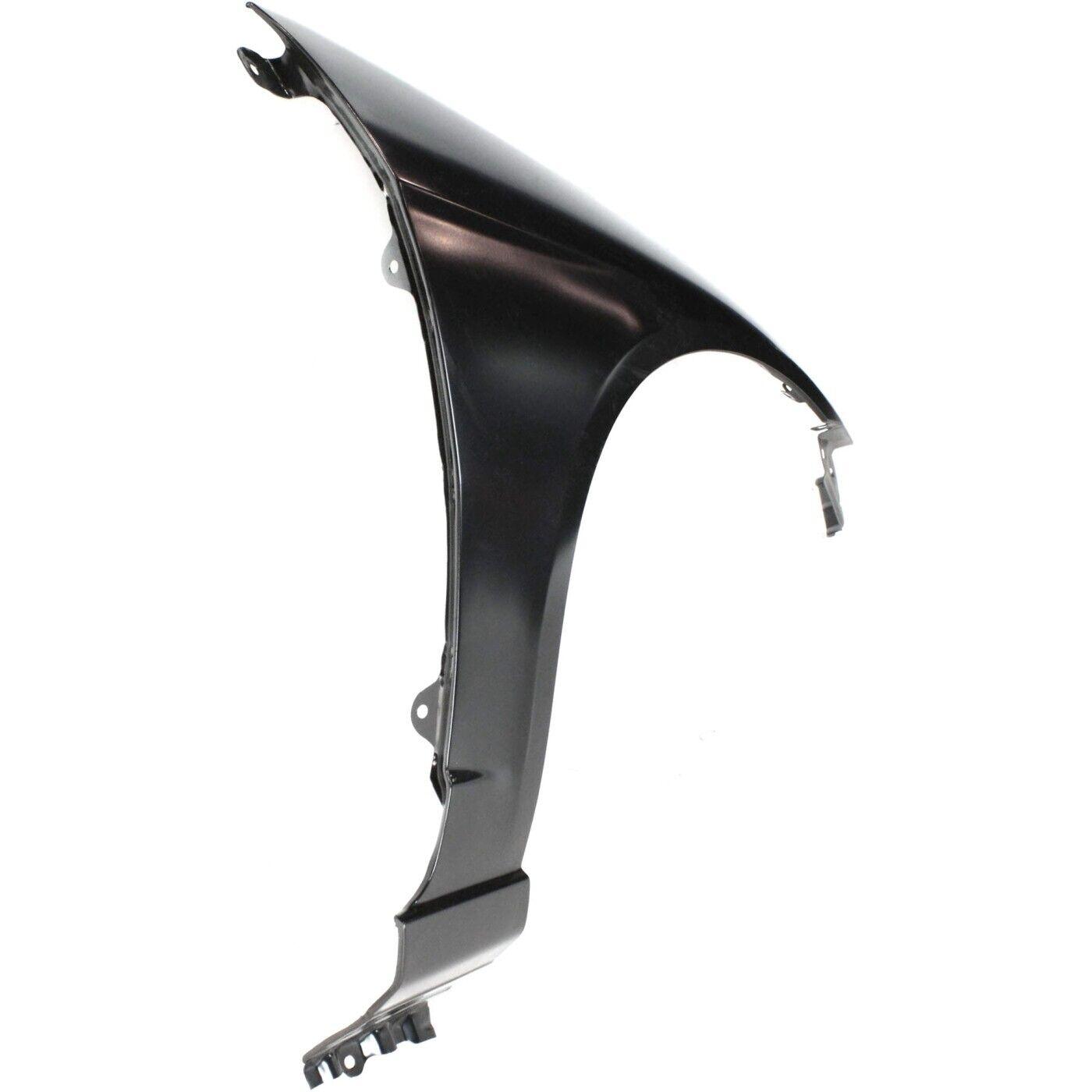 2004-2005 Honda Civic Hybrid Front Passenger Side Fender , HO1241162. Angle view for visual reference.