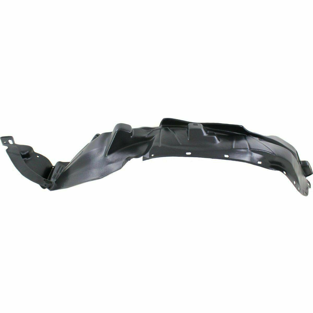 2003-2005 Honda Pilot Fender Liner Front Driver Side , HO1248118. Side view of the replacement part.