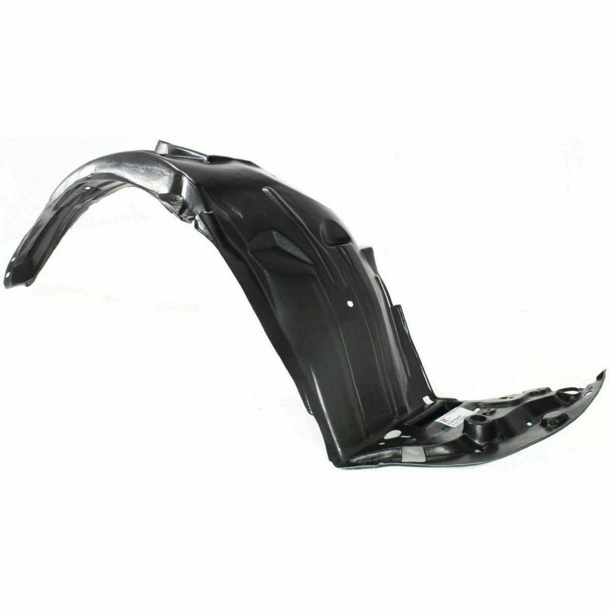 2009-2014 Honda FIT Fender Liner Passenger Side Sport Model , HO1249133. Angle view for visual reference.