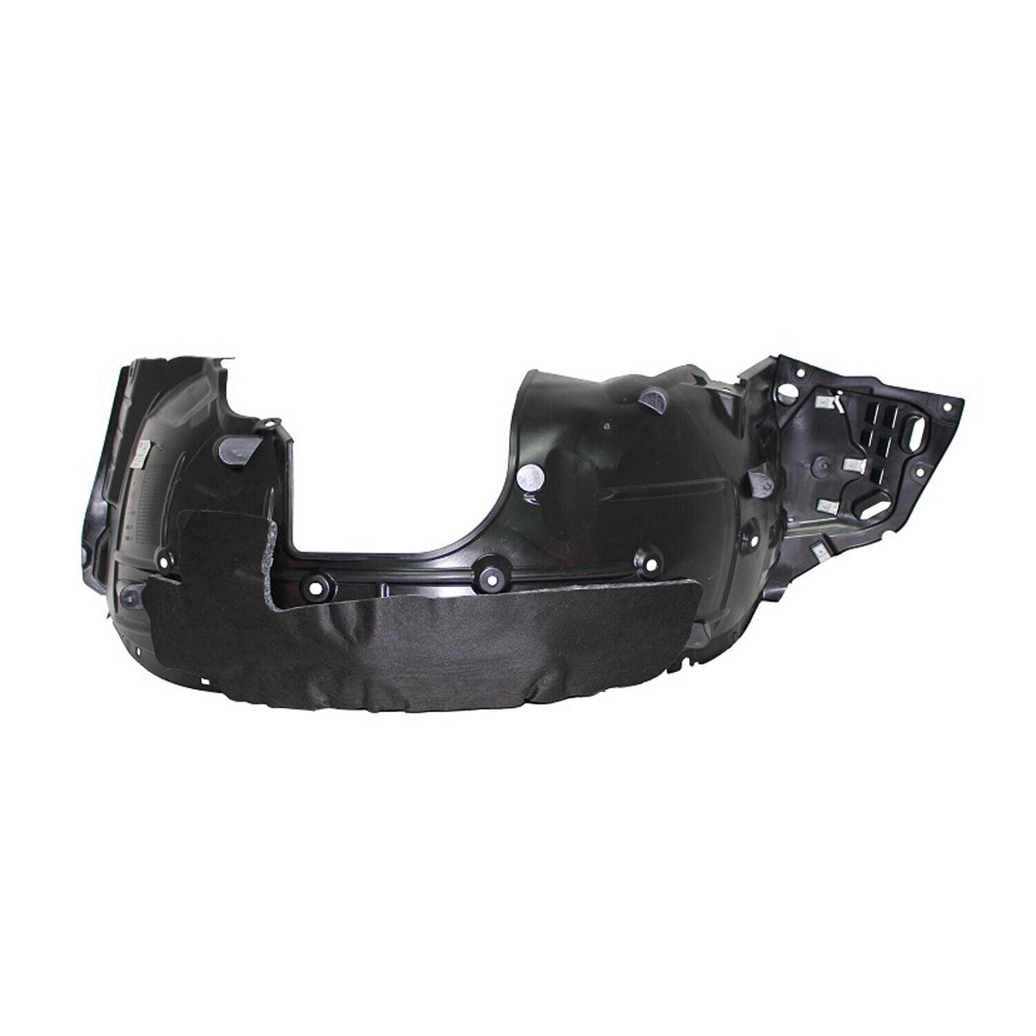 2020-2021 Honda Civic Hatchback Fender Liner Front Passenger Side , HO1249197. OEM-style replacement.
