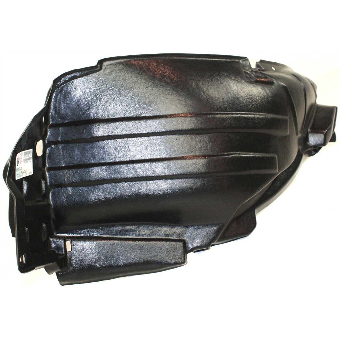 2007-2008 Honda FIT Fender Liner Front Passenger Side , HO1251112. Exact fit for vehicle restoration.