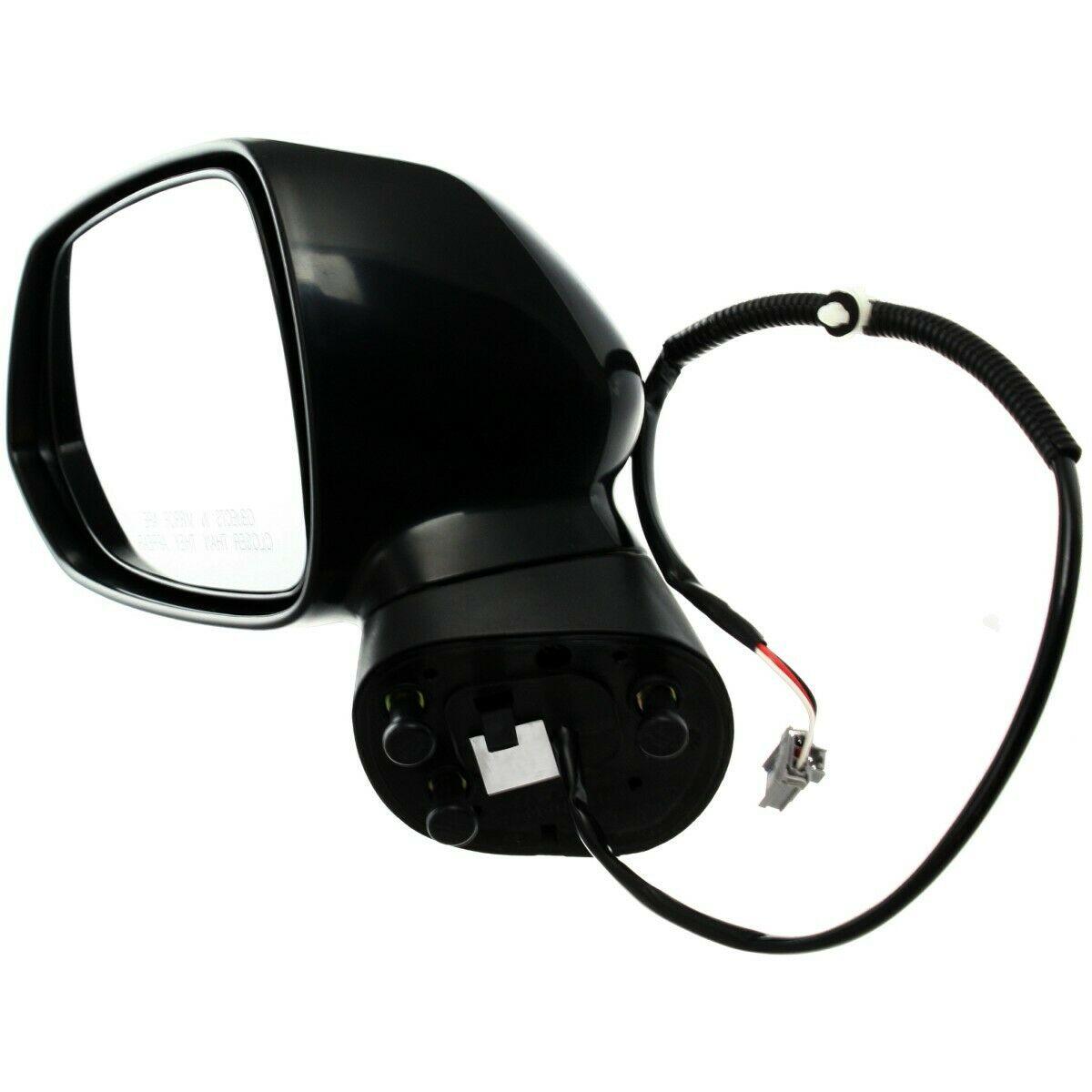 2007-2008 Honda FIT Mirror Driver Side Power , HO1320235. Side view of the replacement part.