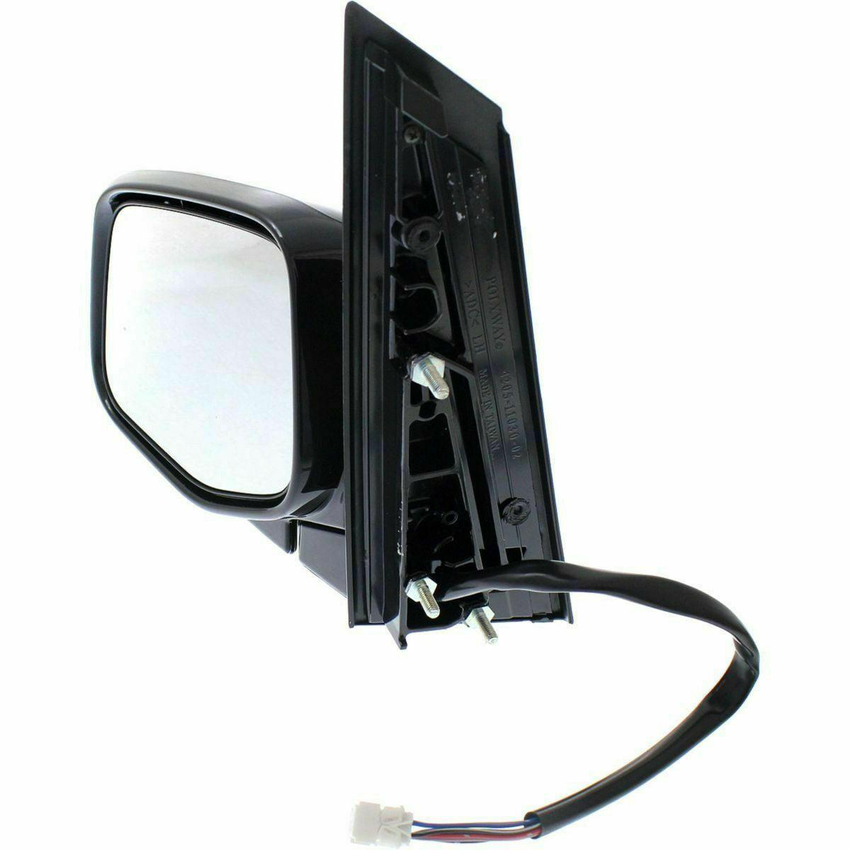 2011-2013 Honda Odyssey Mirror Driver Side Power , HO1320264. Side view of the replacement part.