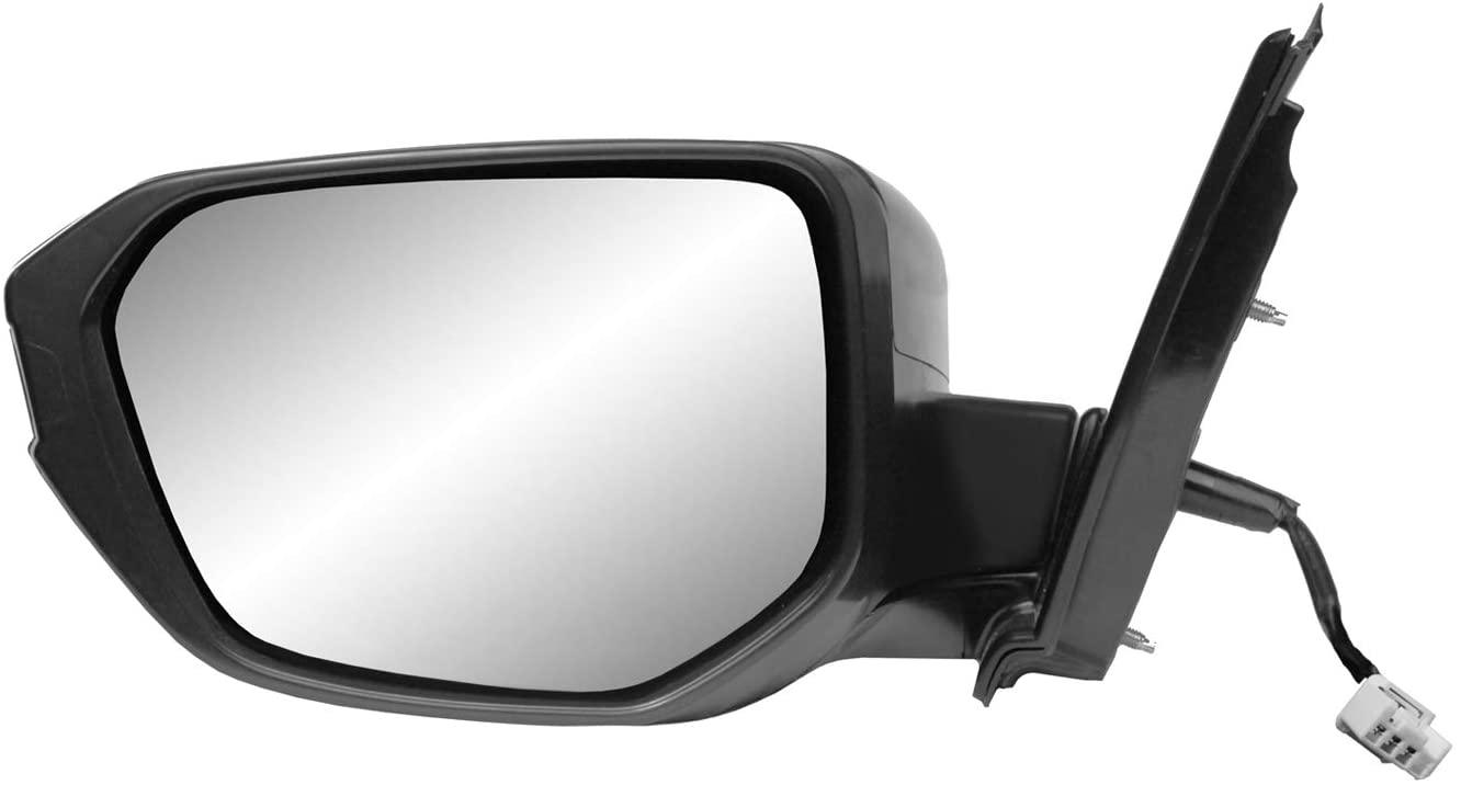 2017-2021 Honda Civic Hatchback Mirror Driver Side Power , HO1320342. Installed view for reference.