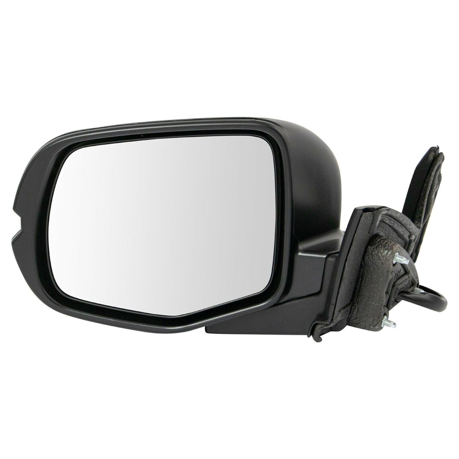 2019-2023 Honda Passport Mirror Driver Side Power , HO1320344. Side view of the replacement part.