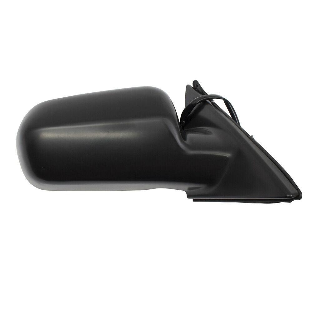 1998 Honda Accord Sedan Door Mirror Passenger Side Power , HO1321116. Side view of the replacement part.