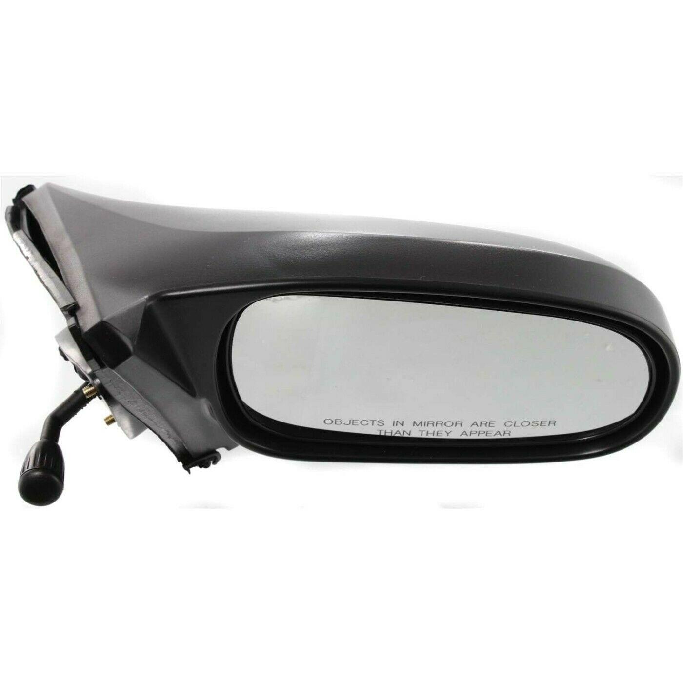 1996-2000 Honda Civic Coupe Mirror Passenger Side Manual , HO1321122. Tested for reliable performance.