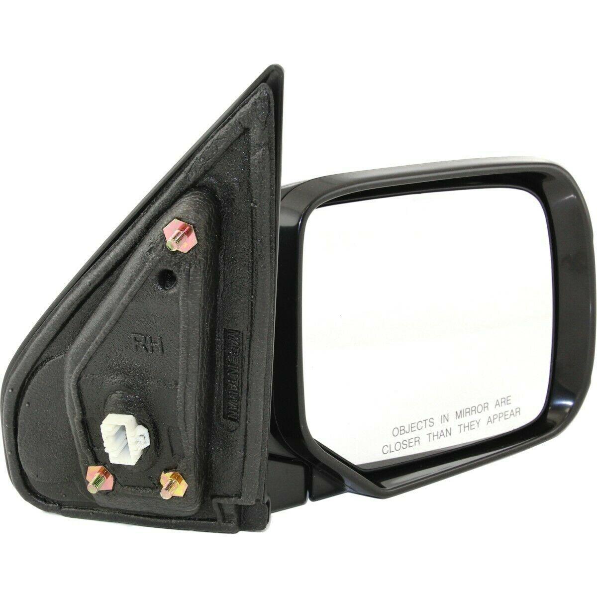 2011-2015 Honda Pilot Mirror Passenger Side Power , HO1321259. Installed view for reference.