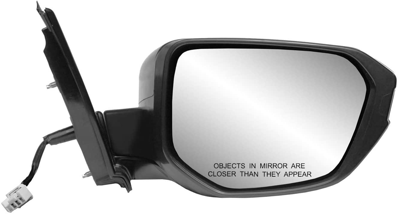 2017-2021 Honda Civic Hatchback Mirror Passenger Side Power , HO1321342. Exact fit for vehicle restoration.