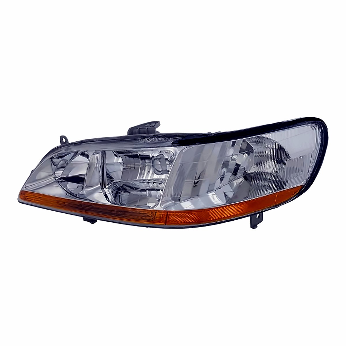 1998-2000 Honda Accord Coupe Driver Side Head Lamp, ho2502111. Front view.