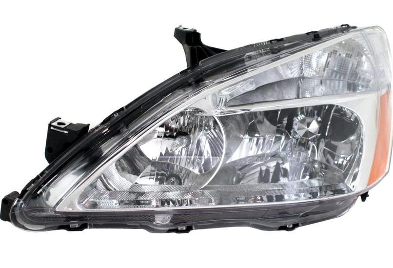 2005-2007 Honda Accord Hybrid Head Lamp Driver Side , HO2502120. Durable and impact-resistant.