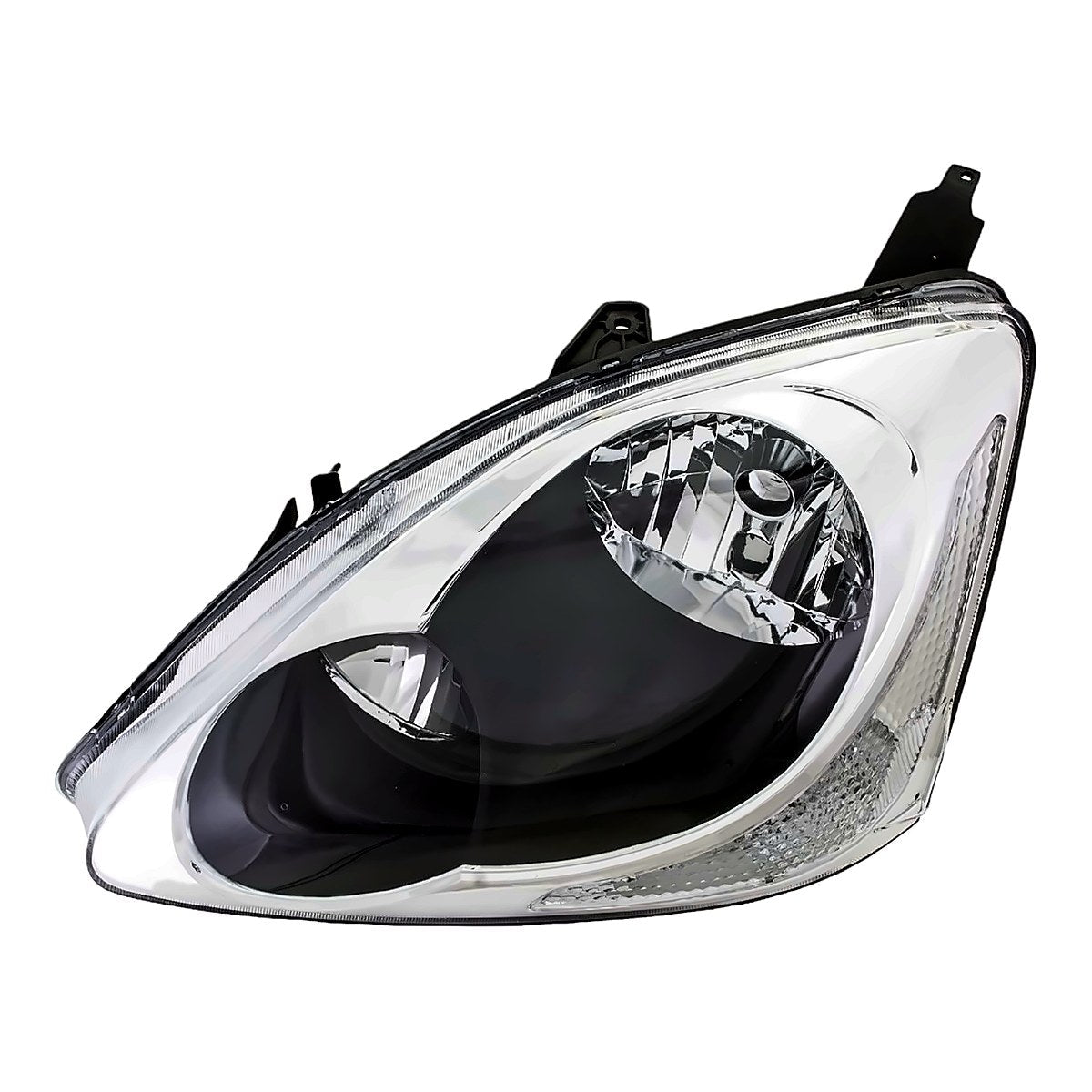 2004-2005 Honda Civic Hatchback Driver Side Head Lamp, ho2502122. Front view.